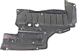 Front, Driver Side Engine Splash Shield, 4 Cyl., 2.4L Engine