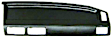 318 Dash Cover, Black, Molded; Overlay Over Factory Dash, Dash Cap Series