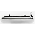 Front, Driver Side Chrome Exterior Door Handle, Without Key Hole
