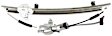 Front, Passenger Side Window Regulator, Power, 4 Cyl., 2.4L Engine