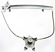 Sedan Front, Passenger Side Manual Window Regulator, Without Motor