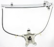Sedan Front, Passenger Side Manual Window Regulator, Without Motor