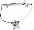 Sedan Front, Driver Side Manual Window Regulator, Without Motor