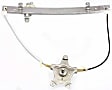Sedan Front, Driver Side Manual Window Regulator, Without Motor