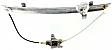 Sedan Front, Driver Side Manual Window Regulator, Without Motor
