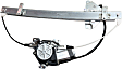 Front, Passenger Side Power Window Regulator, With Motor