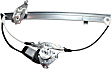 Front, Passenger Side Power Window Regulator, With Motor