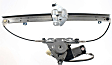 Front, Driver Side Power Window Regulator, With Motor