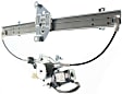 Front, Driver Side Power Window Regulator, With Motor