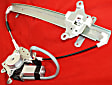 Front, Driver Side Window Regulator, Power, With 2-Prong Connector, 6 Cyl., 3.0L Engine
