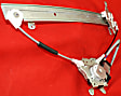 Front, Driver Side Window Regulator, Power, With 2-Prong Connector, 6 Cyl., 3.0L Engine