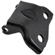Front, Driver Side, Upper or Passenger Side, Lower Door Hinge, Black