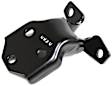 Front, Driver or Passenger Side, Upper Door Hinge, Black