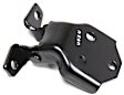 Front, Driver or Passenger Side, Upper Door Hinge, Black