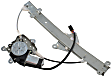 Rear, Driver Side Window Regulator, Power, 6 Cyl., 3.0L Engine