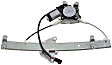 Rear, Driver Side Window Regulator, Power, 6 Cyl., 3.0L Engine