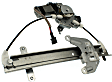 2000 Nissan Maxima - Rear, Passenger Side Power Window Regulator, With Motor