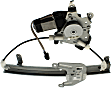 2000 Nissan Maxima - Rear, Passenger Side Power Window Regulator, With Motor