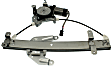 2000 Nissan Maxima - Rear, Passenger Side Power Window Regulator, With Motor