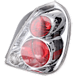 Passenger Side Tail Light, with Bulb, Halogen, Clear Lens, Except SE-R Model