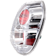 Passenger Side Tail Light, with Bulb, Halogen, Clear Lens, Except SE-R Model