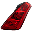 Passenger Side Tail Light, with Bulb, Halogen, Red Lens, 6 Cyl., 3.5L Engine