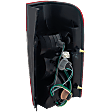 Driver Side Tail Light, with Bulb, Halogen, Clear and Red Lens