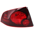 Driver Side Tail Light, with Bulb, Halogen, Red Lens, SE-R/SE-R Spec V Models