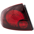 Driver Side Tail Light, with Bulb, Halogen, Clear and Red Lens, 6 Cyl., 3.5L Engine