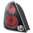 Driver Side Tail Light, with Bulb, Halogen, Clear Lens, Black Interior, SE-R Model
