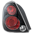 Driver Side Tail Light, with Bulb, Halogen, Clear Lens, Black Interior, SE-R Model