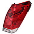Passenger Side Tail Light, with Bulb, Halogen, Clear and Red Lens, 6 Cyl., 3.5L Engine