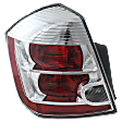 Driver Side Tail Light, with Bulb, Halogen, Clear and Red Lens, Base/S/SL/SR Models, 4 Cyl., 2.0L Engine
