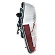 Driver Side Tail Light, with Bulb, Halogen, Clear and Red Lens, Base/S/SL/SR Models, 4 Cyl., 2.0L Engine