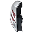 Driver Side Tail Light, with Bulb, Halogen, Clear and Red Lens, Base/S/SL/SR Models, 4 Cyl., 2.0L Engine