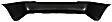 Rear Primed Bumper Cover