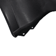 Rear Primed Bumper Cover, Sedan, With Dual Exhaust Holes, Without Parking Aid Sensor Holes