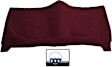 293A-2003625 Rear Carpet Kit, Red, Loop carpet