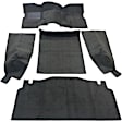 41B-401701 Carpet Kit, Black, Nylon Deep Plush and Cut pile