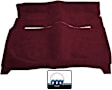 1974 Buick LeSabre - Front and Rear Carpet Kit, 2-Door; Convertible; Bench, Red, Carpet