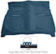 711C-0022602 Front and Rear Carpet Kit, Blue, Loop carpet