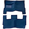1986 Oldsmobile Cutlass Ciera - Carpet Kit, 2-Door, Coupe, Black, Nylon, Cut pile
