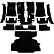 F24A-11-251825 Carpet Kit, Maroon, Nylon Cut pile