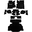 F25A-251301 Carpet Kit, Black, Polyester Loop pile