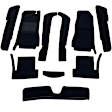 F29-411875 Carpet Kit, Medium Gray, Nylon Cut pile