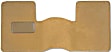 TPC2-03 Front Row OE Series Flat Floor Mat, Tan Made of Carpet