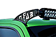 C8850LR-TX Light Bar Mounting Kit - Textured Black, Direct Fit, Set of 2