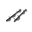 F17110QC-6-TX Nerf Bars Black, - Set of 2