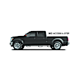F17110QC-6-TX Nerf Bars Black, - Set of 2