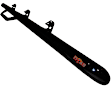F9946RC-TX N-Fab Cab Length Nerf Bars Powdercoated Textured Black, Covers Cab Length - Set of 2